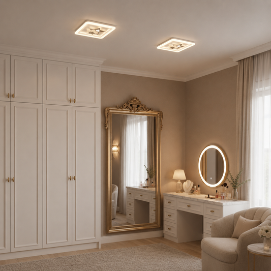 LED полилей KATHLEEN RGB 25W, Топла/Неутрална светлина, Бяло