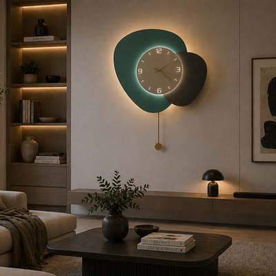 Luna декоративна LED стенна лампа 83W диаметър 120CM студена/неутрална/топла светлина черна