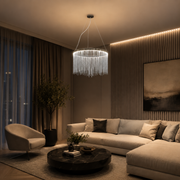 LED похот, окачена с дистанционното управление на Magnus Illumina, 38W, студена/гореща/неутрална светлина, размазана, лъскава хром