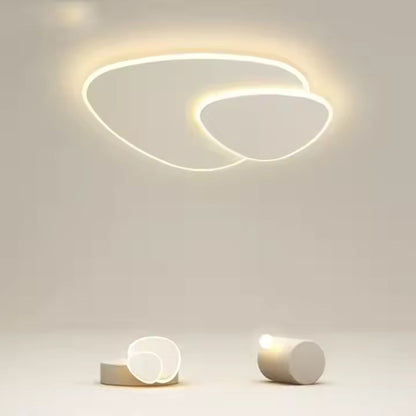 LED полилей с дистанционно управление FUTURA LUMINA 66W, Овална, Студена/Топла/Неутрална светлина, Димируем, Бял LED полилей с дистанционно управление Заглавие по подразбиране Alessandro Design