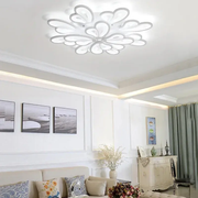 LED полилей с дистанционно управление BLOSSOM 146W, 12 венчелистчета, Студена/Топла/Неутрална светлина 3000k/4000k/6000k, Димируем, Бял LED полилей с дистанционно управление Default Title Alessandro Design