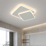 LED полилей с дистанционно управление FUTURA LUMINA 66W, 2 квадрата, студена/топла/неутрална светлина, димируем, бял LED полилей с дистанционно управление Заглавие по подразбиране Alessandro Design