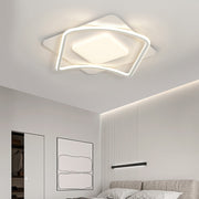 LED полилей с дистанционно управление MODERNO 53W, 2 квадрата, студена/топла/неутрална светлина, димируем, бял LED полилей с дистанционно управление Default Title Alessandro Design