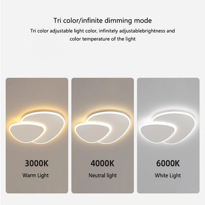 LED полилей с дистанционно управление FUTURA LUMINA 66W, Овална, Студена/Топла/Неутрална светлина, Димируем, Бял LED полилей с дистанционно управление Заглавие по подразбиране Alessandro Design