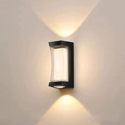 Външна LED стенна лампа AX150BK 7W Черна