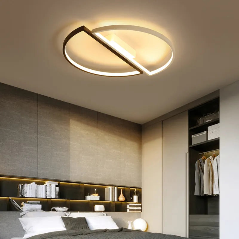 LED полилей с дистанционно управление VECTOR ARCUS 52W, 2 елемента, студена/топла/неутрална светлина, димиране, бяло черно LED полилеи с дистанционно управление Заглавие по подразбиране Alessandro Design