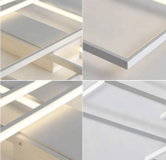 LED полилей с дистанционно управление LANDYN 78W, студена/топла/неутрална светлина, димируем, бял LED полилей с дистанционно управление Заглавие по подразбиране Alessandro Design