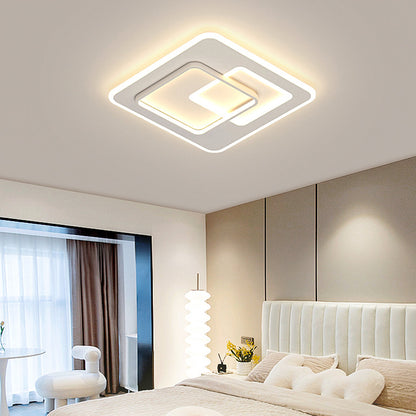 LED полилей с дистанционно управление NOLUX 34W, Квадрат, Студена/Топла/Неутрална светлина, Димируем, Бял LED полилей с дистанционно управление Заглавие по подразбиране Alessandro Design