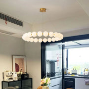 Celeste 42W акрилен LED висящ полилей с дистанционно управление, димиране, топла/неутрална/студена светлина 3000K/4000K/6000K, златни, метални и акрилни LED полилеи с дистанционно управление Заглавие по подразбиране Alessandro Design