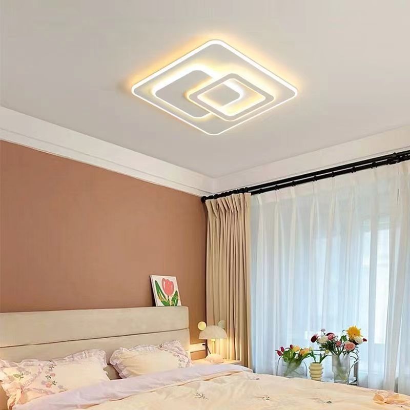 LED полилей с дистанционно управление NOLUX 34W, Квадрат, Студена/Топла/Неутрална светлина, Димируем, Бял LED полилей с дистанционно управление Заглавие по подразбиране Alessandro Design