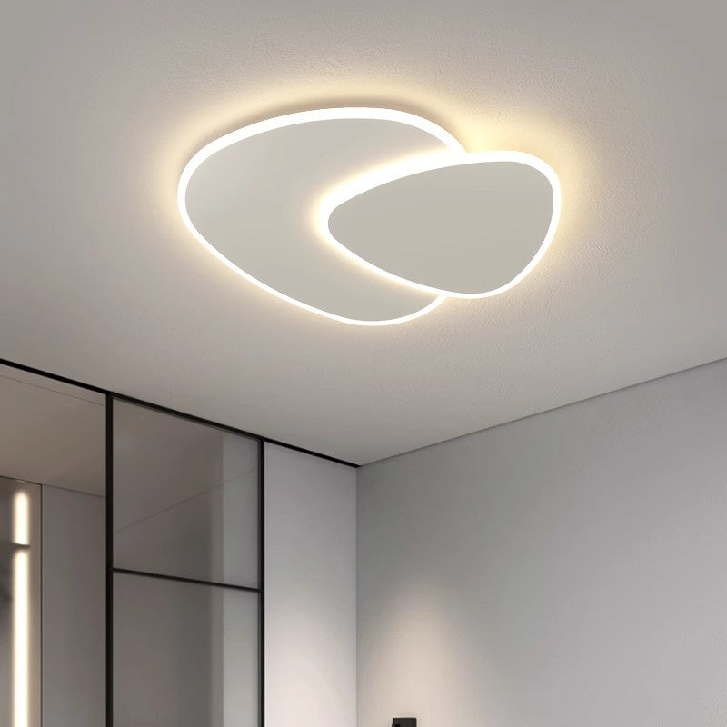 LED полилей с дистанционно управление FUTURA LUMINA 66W, Овална, Студена/Топла/Неутрална светлина, Димируем, Бял LED полилей с дистанционно управление Заглавие по подразбиране Alessandro Design