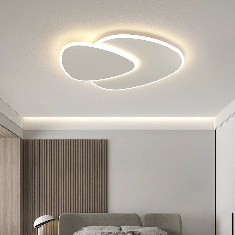 LED полилей с дистанционно управление FUTURA LUMINA 66W, Овална, Студена/Топла/Неутрална светлина, Димируем, Бял LED полилей с дистанционно управление Заглавие по подразбиране Alessandro Design
