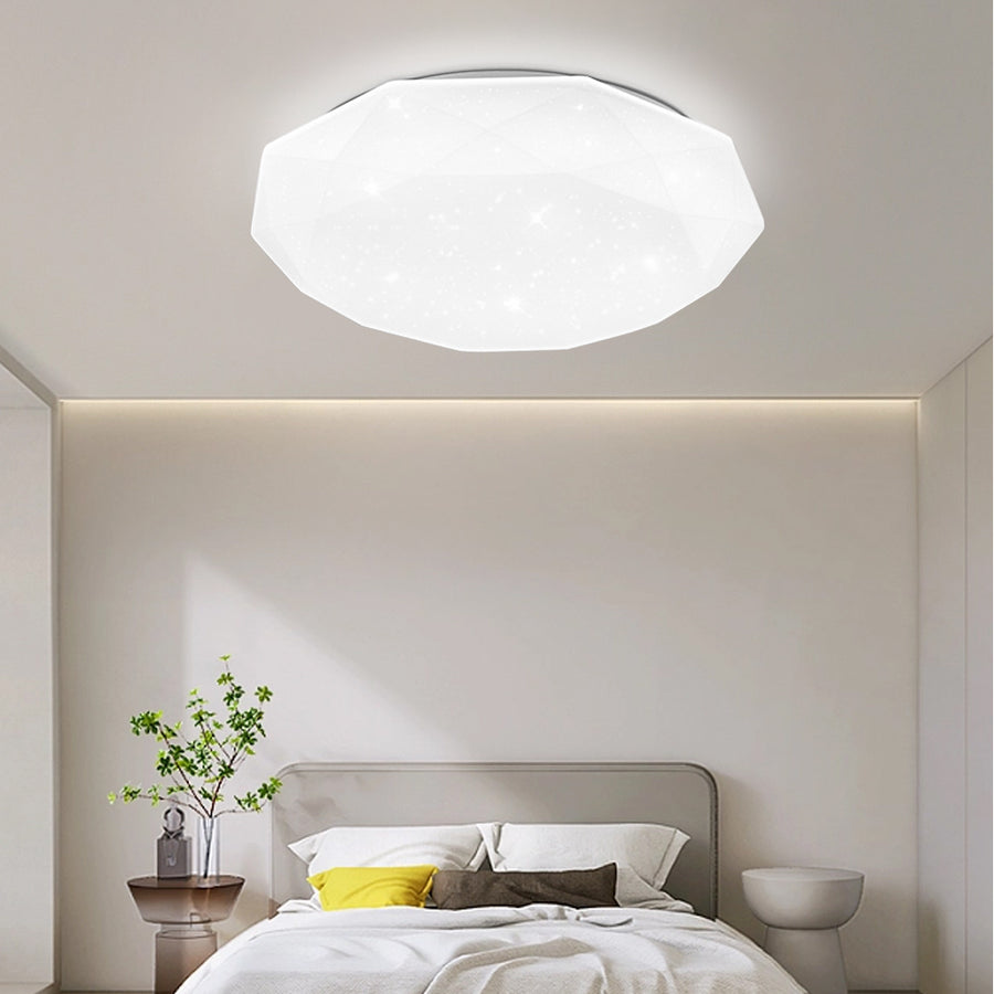 Plafoniera LED, 51W, Diametru 50cm, Lumina Calda/Rece/Neutra, Alb Plafoniere LED Default Title Alessandro Design