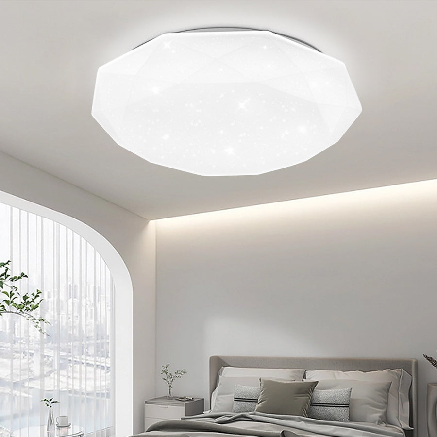 Plafoniera LED, 51W, Diametru 50cm, Lumina Calda/Rece/Neutra, Alb Plafoniere LED Default Title Alessandro Design
