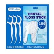 Комплект от 100 клечки за зъби с конец за зъби Personal Care Default Title Alessandro Design
