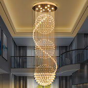 LED Кристален полилей 70W IMPERIALE Gold, Диаметър 50cm, Височина 200cm, Стълба Модел Crystal Chandelier Заглавие по подразбиране Alessandro Design