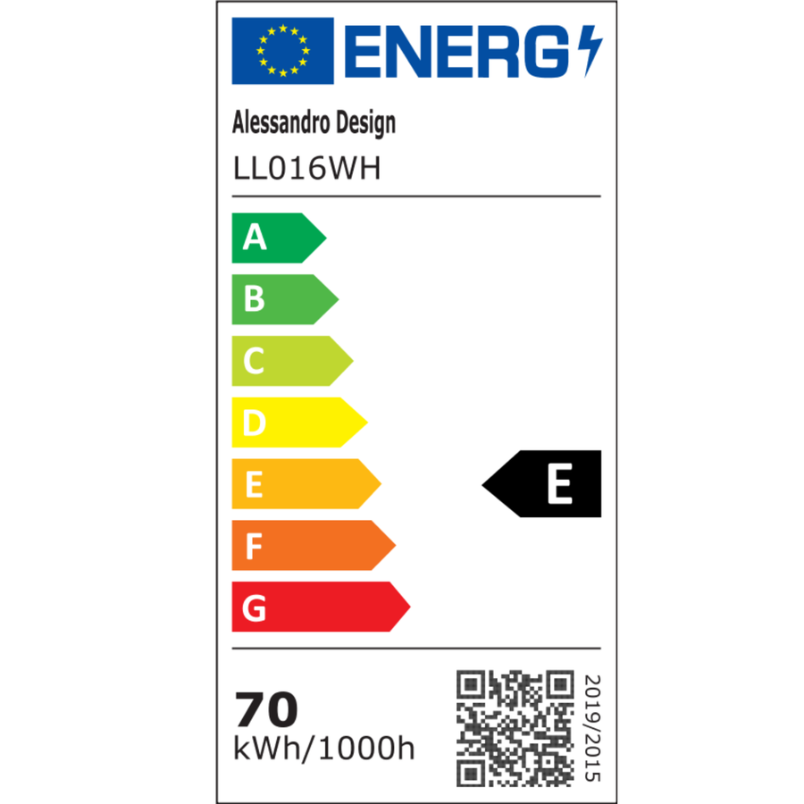 LED полилей DOLIANA 70W, диаметър 50 см, студена/топла/неутрална светлина, бели LED полилеи Заглавие по подразбиране Alessandro Design
