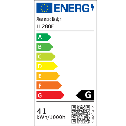 LED полилей EARTH 41W, диаметър 30 ​​см, студена/топла/неутрална светлина, сини LED полилеи Заглавие по подразбиране Alessandro Design