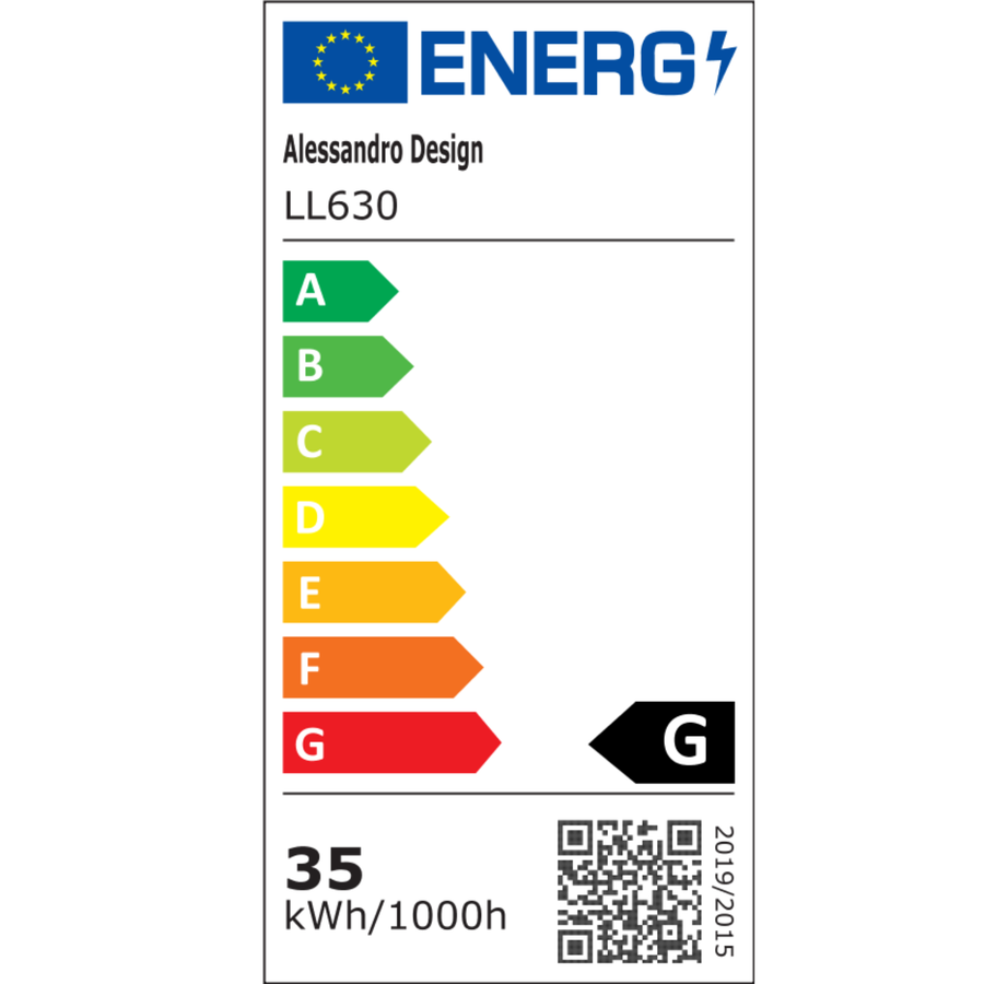 HEATH STEA LED полилей, 35 W, диаметър 20 cm, неутрална светлина, бели апликирани LED полилеи Заглавие по подразбиране Alessandro Design