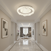Lustra LED DAIRA Petito, 50W, Diametru 29cm, Lumina Calda/Neutra/Rece, Alb