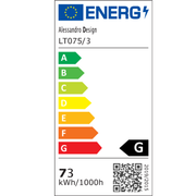 LED полилей с дистанционно управление и кристал NOVA ROTONDA RGB 73W, 3 кръга, студена/топла/неутрална светлина, възможност за димиране, блестящи хромирани LED полилеи и кристали Заглавие по подразбиране Alessandro Design