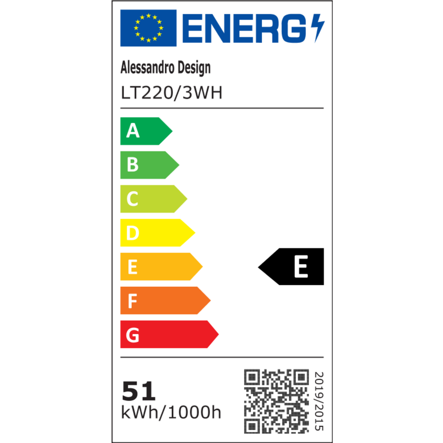 LED полилей с дистанционно управление IPOMOEA 51W, 3 звезди, студена/топла/неутрална светлина, димируем, бял LED полилей с дистанционно управление Заглавие по подразбиране Alessandro Design
