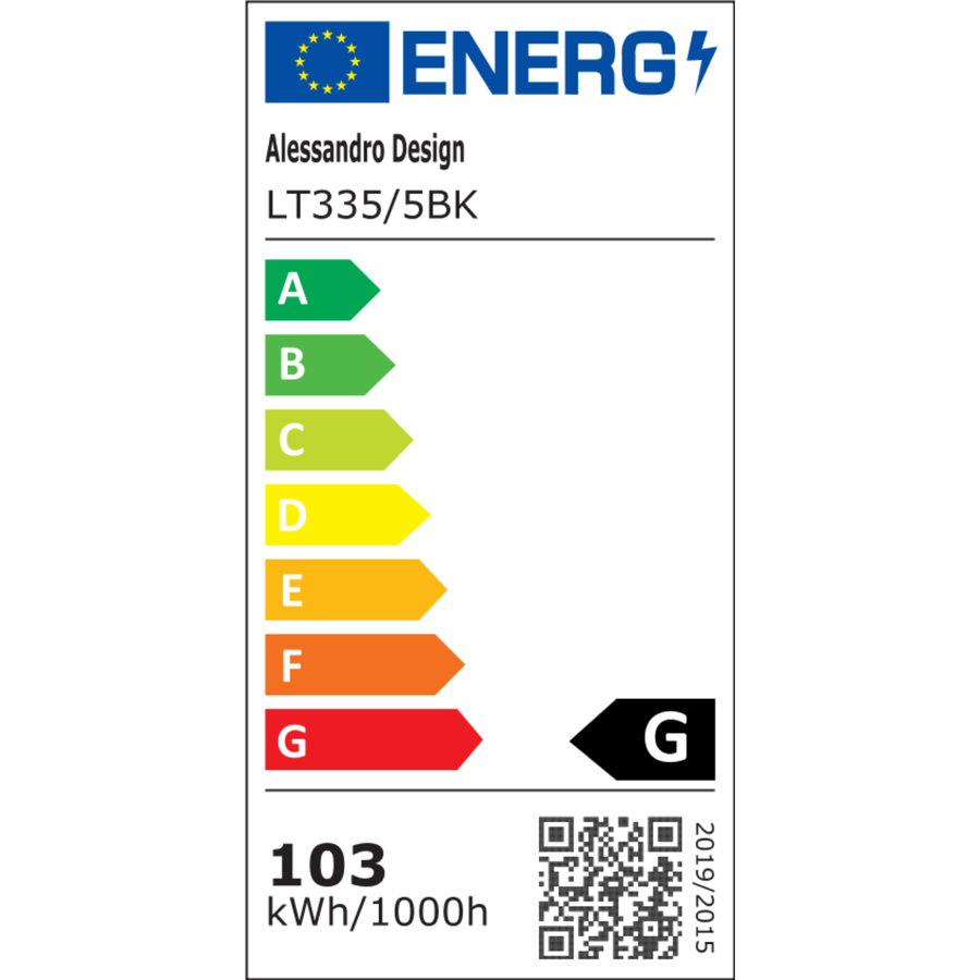 Lustra LED suspendata cu Telecomanda 103W, 5 Patrate, lumina Rece/Calda/Neutra, Dimabila, Negru Lustre LED cu Telecomanda Default Title Alessandro Design