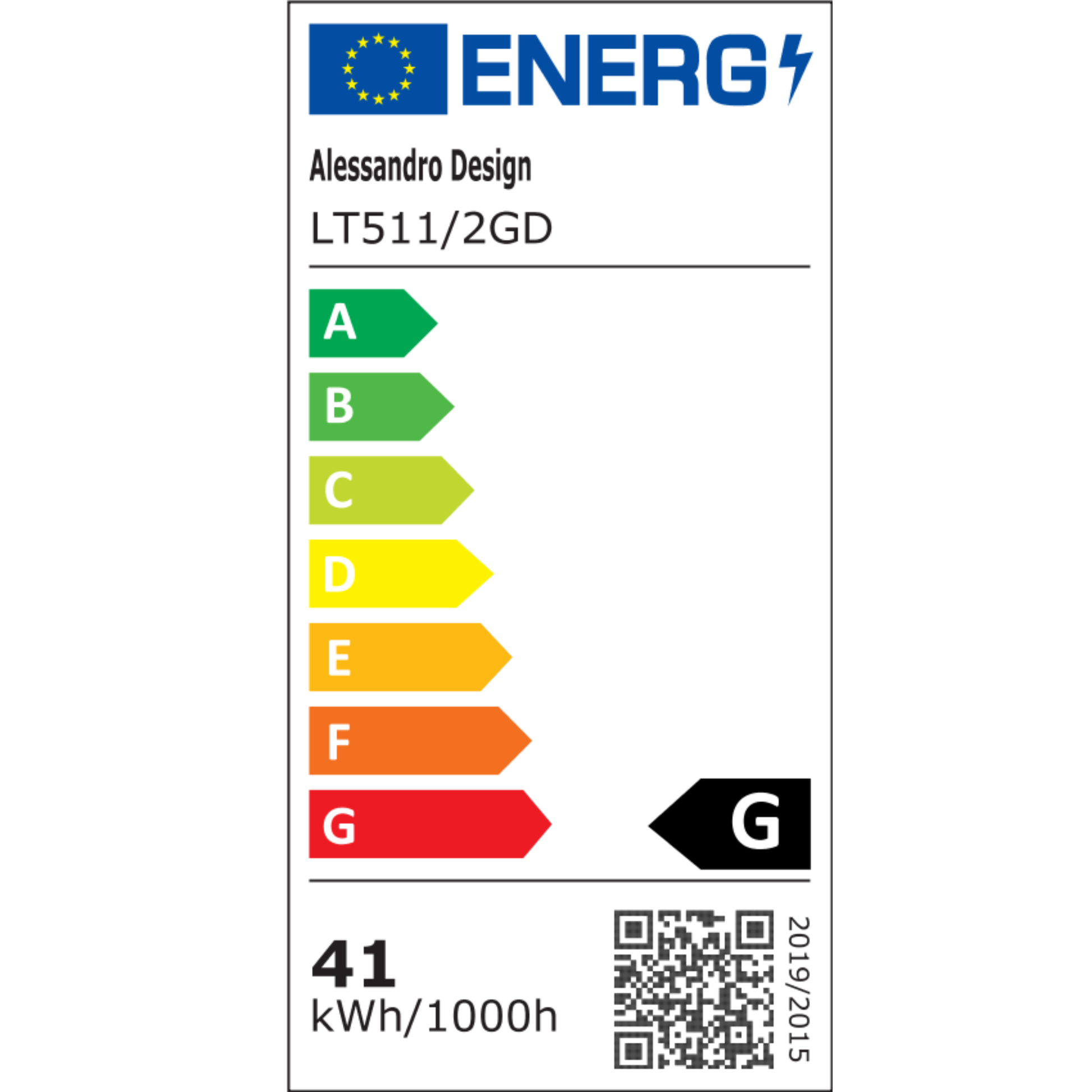 LED полилей с дистанционно управление RINOVA 41W, 2 кръга, студена/топла/неутрална светлина, димируем, златен LED полилей с дистанционно управление Default Title Alessandro Design