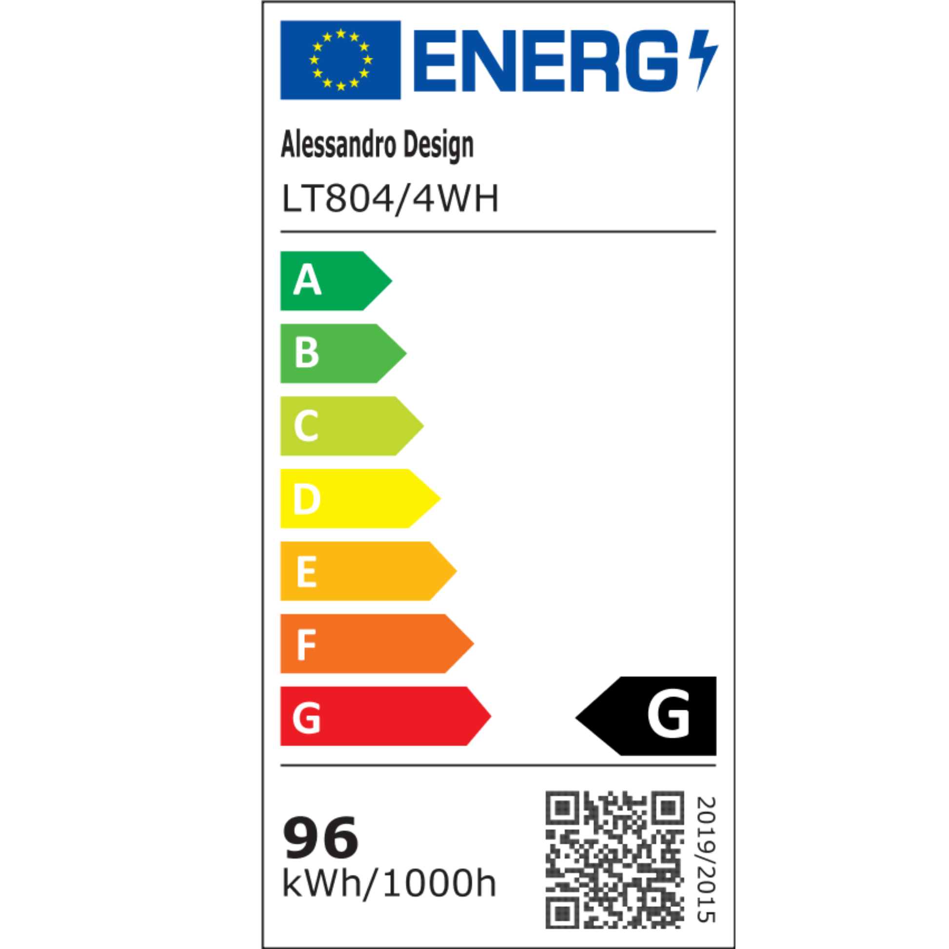 LED полилей с дистанционно управление SUSAN 96W, 4 квадрата, студена/топла/неутрална светлина, димируем, бял LED полилей с дистанционно управление Заглавие по подразбиране Alessandro Design