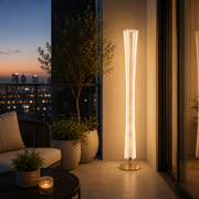 Модерна LED лампа Augustinus 40W 127Cm Топла/Неутрална/Студена Златна светлина