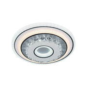 LED кристален полилей MITA 28W, диаметър 20 см, кръгла, студена/топла/неутрална светлина, бяла LED полилеи Заглавие по подразбиране Alessandro Design