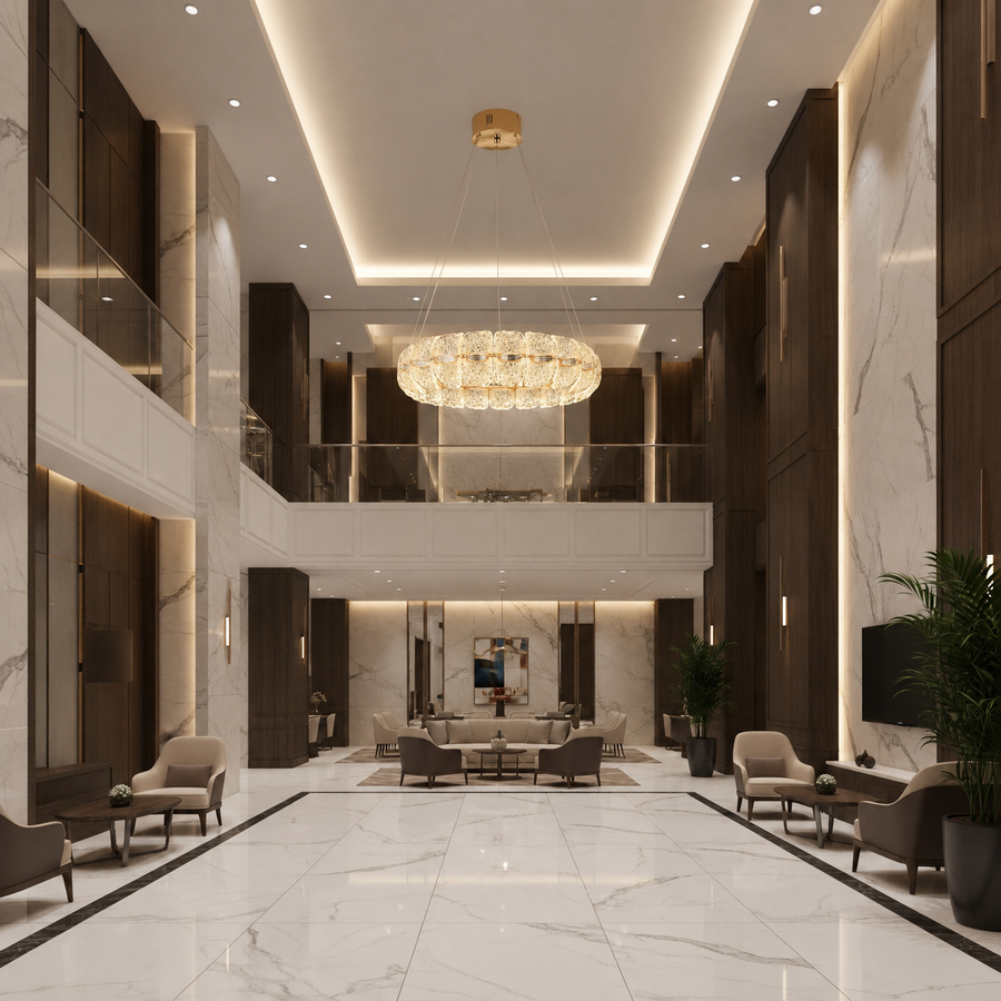 Lustra Cristal MAYON Supremo, 80x80cm, 3000K/4000K/6000K, 210W, Metal si Acrilic, Auriu