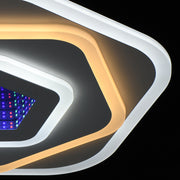 LED полилей NEXA 3D 39W, диаметър 23 см, студена/топла/неутрална светлина, бял LED полилей Заглавие по подразбиране Alessandro Design
