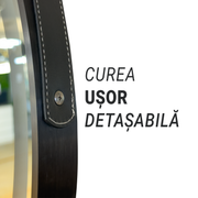 LED кръгло огледало, 11 W, 60 cm, Micah Marcello MotionGlow сензор, система против запотяване, часовник и термометър, козметична лупа, димируеми огледала Marcello Заглавие по подразбиране Alessandro Design