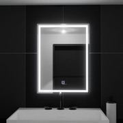 Правоъгълно LED огледало, 50x70 см, РАМКА Basic Touch Mirrors Korman C Default Title Alessandro Design