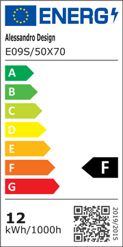 Правоъгълно LED огледало, 50x70cm, RADIANTE Touch, Demister System, Dimable