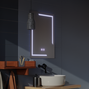 Правоъгълно LED огледало, 60x80cm, ECLISSA Touch, Demister System, Dimmable Mirrors Korman E Заглавие по подразбиране Alessandro Design