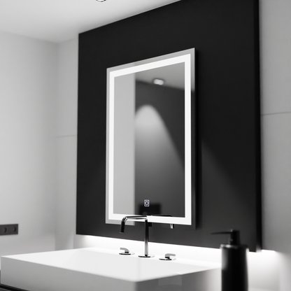 Правоъгълно LED огледало, 60x80см, РАМКА Basic Touch Mirrors Korman C Default Title Alessandro Design