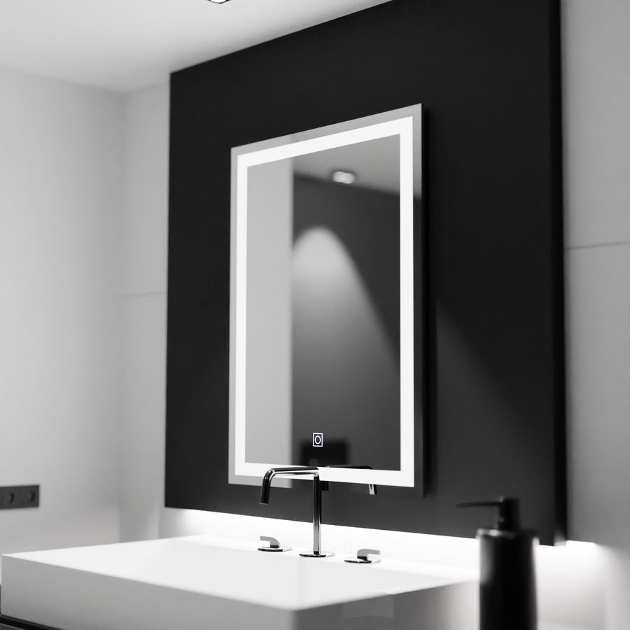 Правоъгълно LED огледало, 60x80см, РАМКА Basic Touch Mirrors Korman C Default Title Alessandro Design