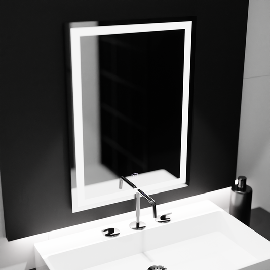 Правоъгълно LED огледало, 60x80см, РАМКА Basic Touch Mirrors Korman C Default Title Alessandro Design