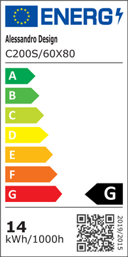 Правоъгълно LED огледало, 60х80см, РАМКА Basic Touch