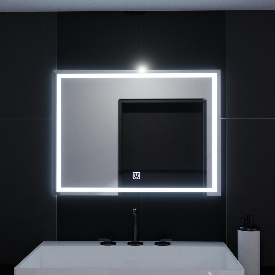 Правоъгълно LED огледало, 80x60см, РАМКА Basic Touch Mirrors Korman C Default Title Alessandro Design