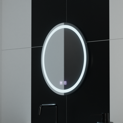 Кръгло LED огледало 50 см Lucea Touch Demister System Огледала Korman E Заглавие по подразбиране Alessandro Design