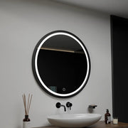 Кръгло LED огледало 80cm Piazza Basic Touch Mirrors Korman C Заглавие по подразбиране Alessandro Design