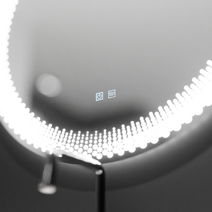 LED кръгло огледало 60 см, Stellaire Touch, система против запотяване, димируеми огледала Korman E Заглавие по подразбиране Alessandro Design