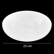 Plafonieră LED Flux 23 cm, 22W, 3000K / 4000K / 6000K, Alb, Metal si Acril Plafoniere LED Default Title Alessandro Design