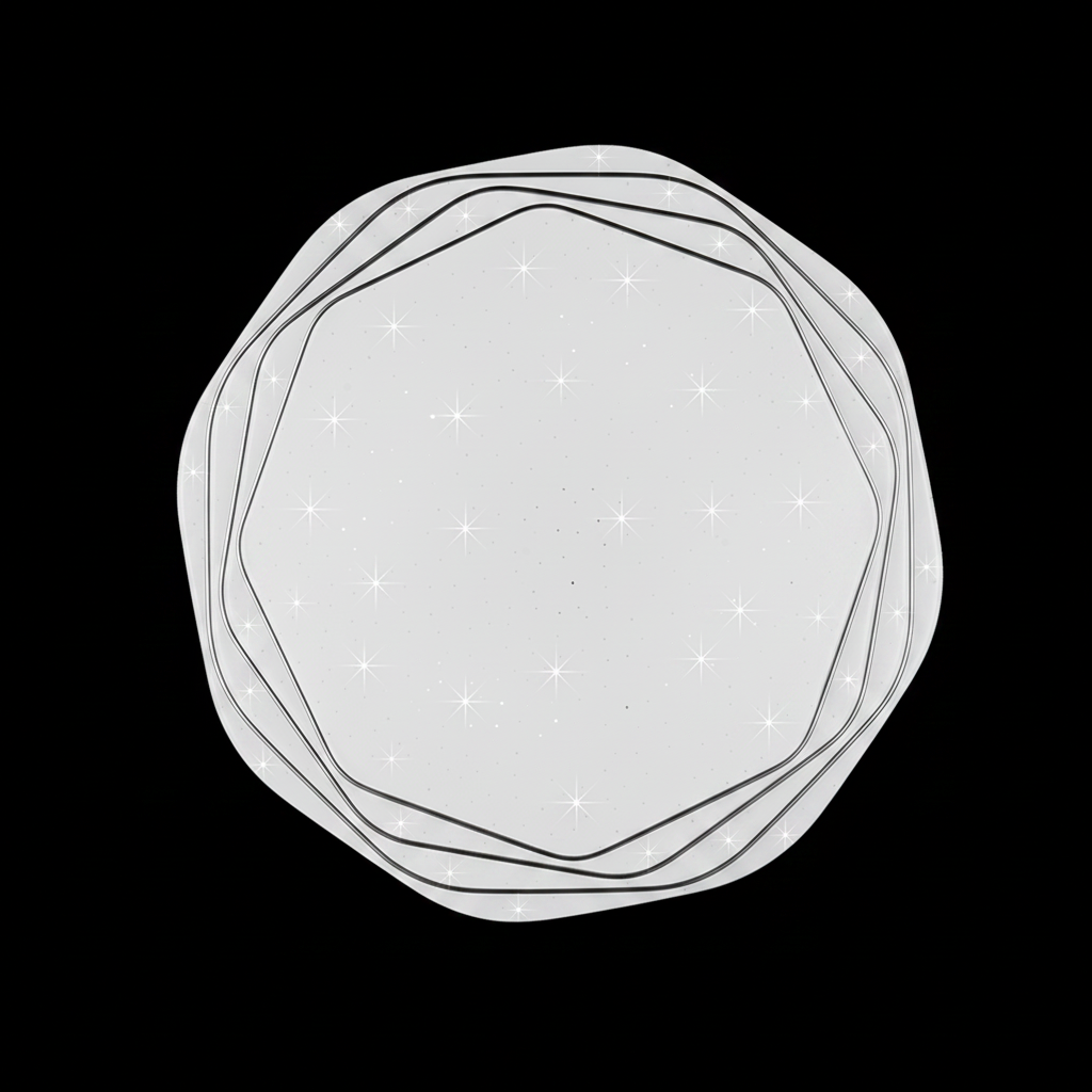 Plafonieră LED 23 cm, 22W, 3000K / 4000K / 6000K, Alb, Metal si Acril Plafoniere LED Default Title Alessandro Design