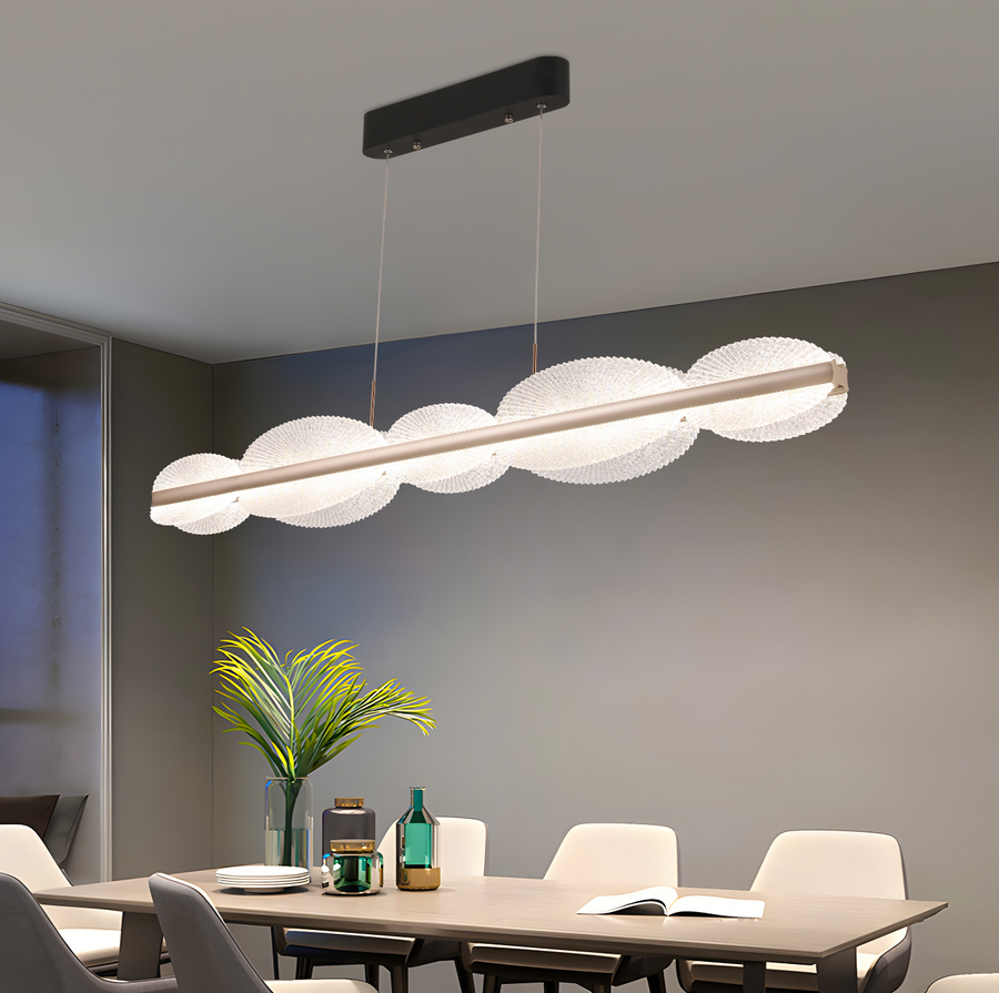 Lustra LED suspendata cu Telecomanda ISOTTA 105W, lumina Rece/Calda/Neutra 3000K/4000K/6000K, Dimabila,Inaltime Reglabila, Negru si Argintiu, Metal si Cristal Lustre LED cu Telecomanda Default Title Alessandro Design