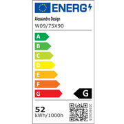 Правоъгълно LED огледало, 75x90 см, Verite MotionGlow Marcello, система против мъгла, часовник и термометър, димируеми огледала Marcello Заглавие по подразбиране Alessandro Design
