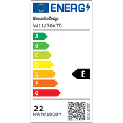 LED кръгло огледало, 70 см, Celeste Majeste Noir MotionGlow Marcello, система за обезпотяване, часовник и термометър, димируеми огледала Marcello Заглавие по подразбиране Alessandro Design